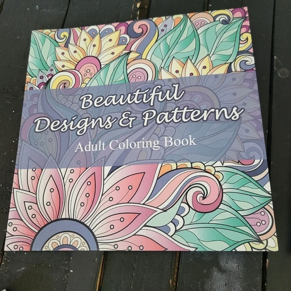 Lot Bundle of 4 Adult Coloring Books Mandala Inspiration Pattern Designs
